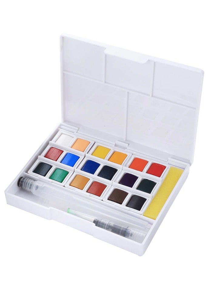 Superior Superior -18 Watercolor Painting Set With Paintbrush - Image 2