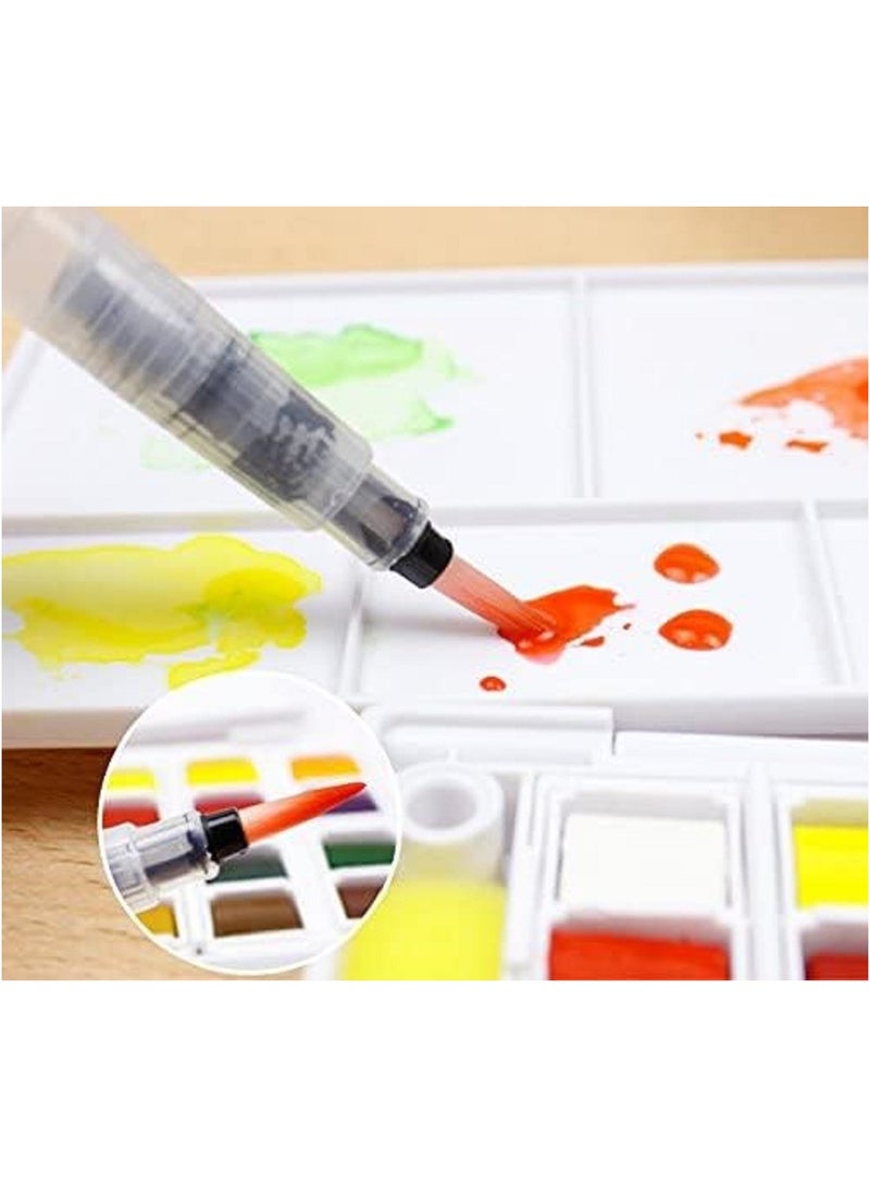 Superior Superior -18 Watercolor Painting Set With Paintbrush - Image 5