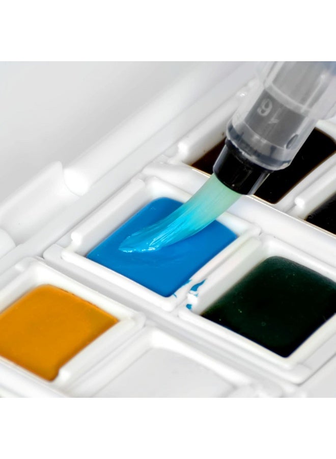 Superior Superior -18 Watercolor Painting Set With Paintbrush - Image 3