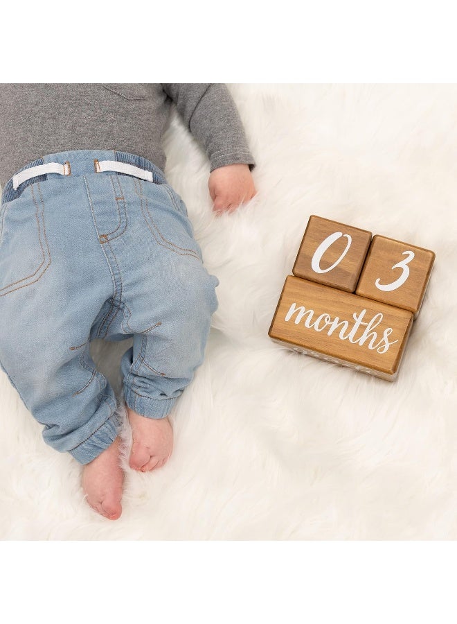 Pondering Pine Baby Milestone Blocks - Image 5
