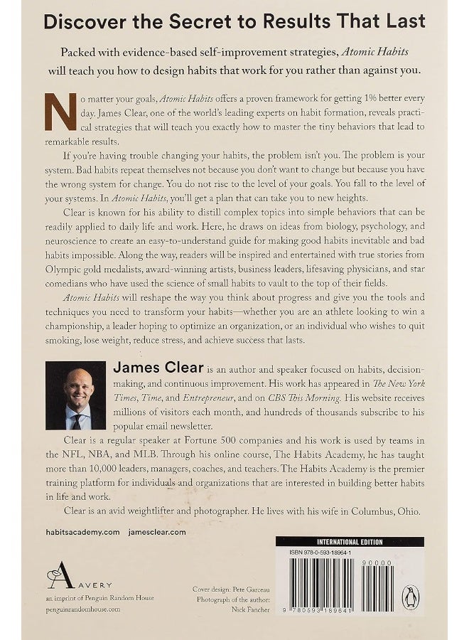 Atomic Habits: An Easy & Proven Way To Build Good Habits And Break Bad Ones James Clear - Image 2