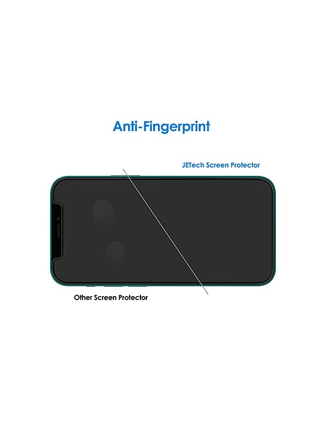 Jetech Screen Protector for iPhone 12 Pro Max 6.7-Inch with Camera Lens Protector, Tempered Glass Film, 2-Pack Each - Image 5