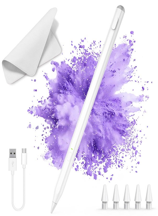 Milikilo Stylus Pen for iPad11/10/9thGen,with Polishing Cloth,Tilt Sensitivity,Palm Rejection,for Pad Air11/13inch(M3/2), iPad Pro11/13/inch (M4),iPad Mini6/5th,iPad Pro 11/12.9 inch - Image 1