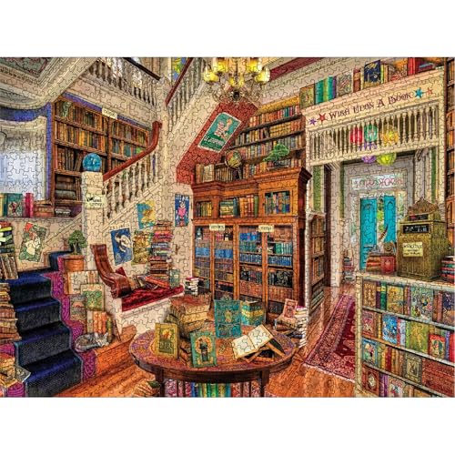White Mountain Puzzles Readers Paradise - 1000 Piece Jigsaw Puzzle - Image 3
