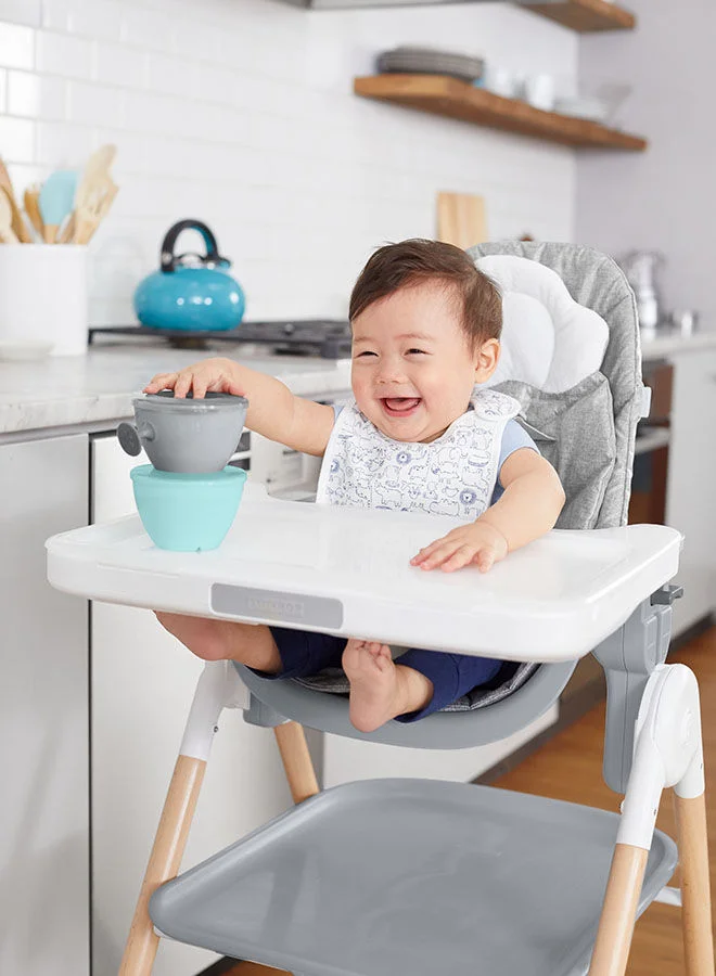Skip Hop Easy Feed Mealtime Set Teal/Grey