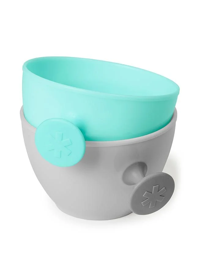 Skip Hop Easy Feed Mealtime Set Teal/Grey