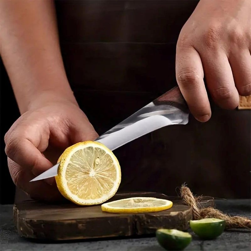 Captoola سكين تقطيع اللحم المحترفة كابتولا مصنوعة من الفولاذ المقاوم للصدأ سكين طهي سكين سمك سكين شيف سكين ساشيمي سكين تقطيع سكين تنظيف السمك حزمة من 1 - Image 4