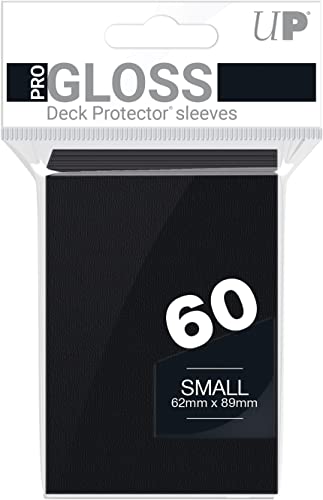 Ultra Pro Card Supplies Deck Protector Sleeves Black 60 Count - Image 1