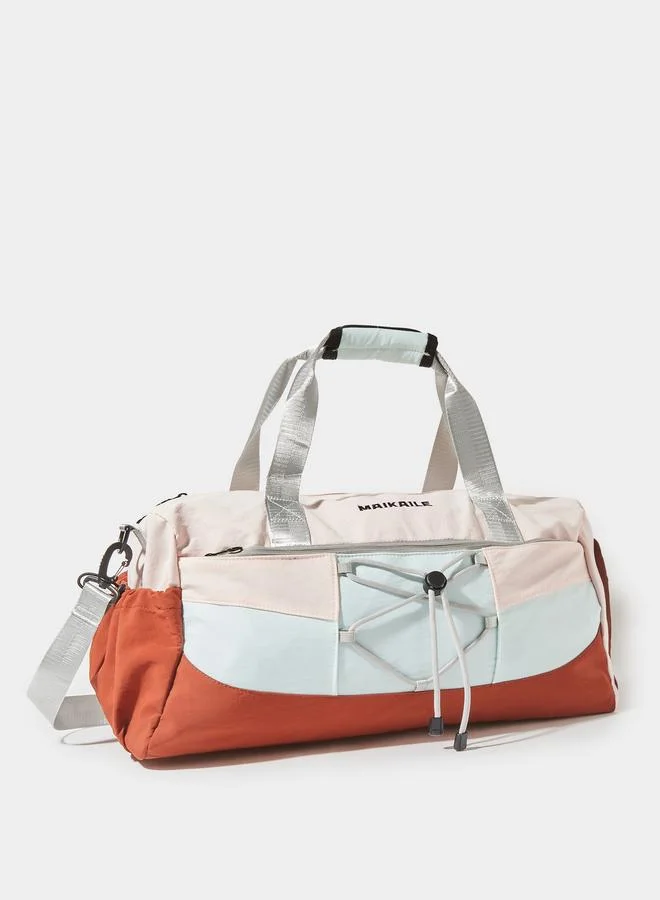 Styli Color Block Gym Bag