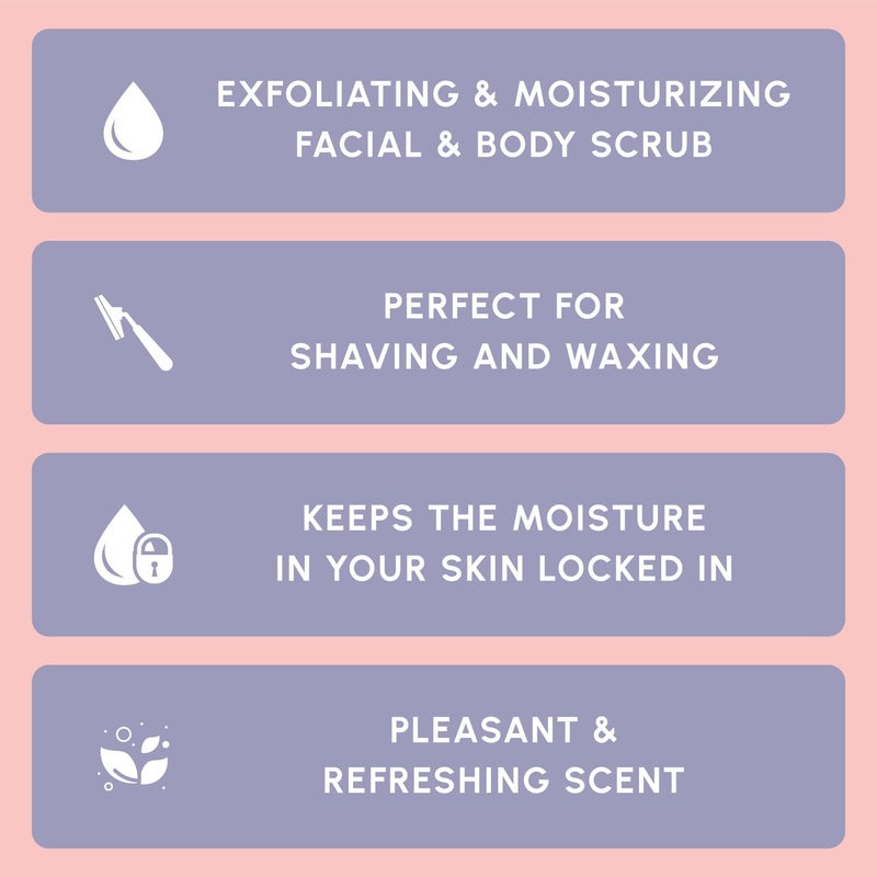 Brooklyn Botany Tropical Mango Shea Sugar Scrub for Body 10 oz â€“ Deeply Hydrating and Gently Exfoliating Body Scrub for Women and Men - Made with Jojoba Beads - Image 5