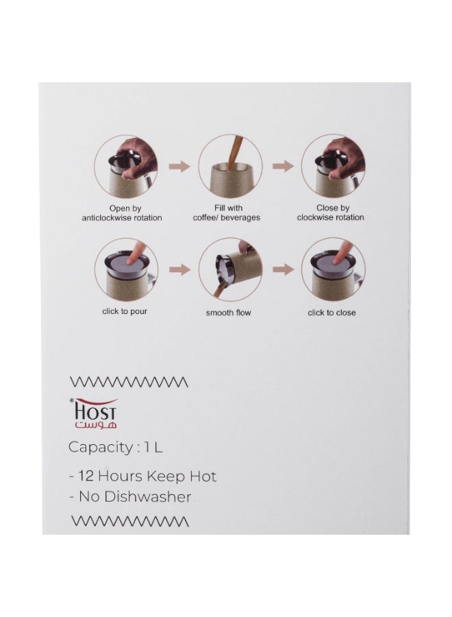Host A Thermos For Tea Or Coffee From Host Capacity 1 Liters - Image 5