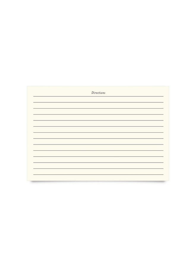 Jot & Mark Jot & Mark Recipe Cards 4x6 Inches Blank Double Sided, 50 Count (Modern Minimal)  - Image 2