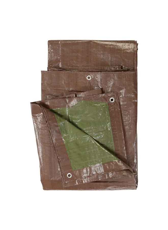 ACE - Multi-Purpose Reversible Polyethylene Tarp Brown and Green 6 x 8ft 8997830 - Image 1