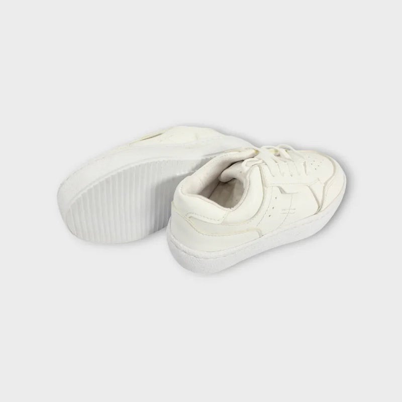 Our kids Unisex White Sneakers - Image 1