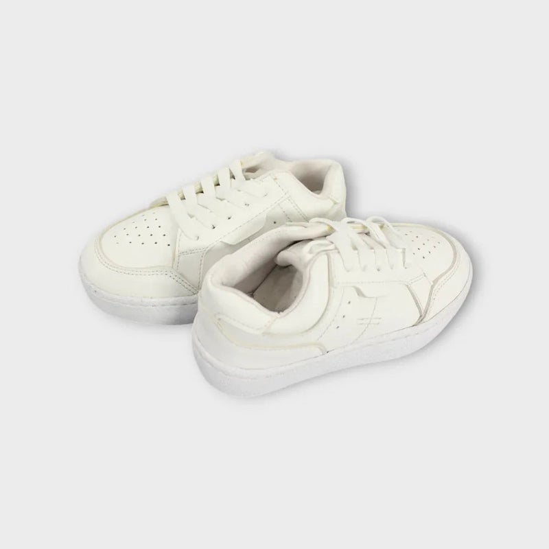 Our kids Unisex White Sneakers - Image 3