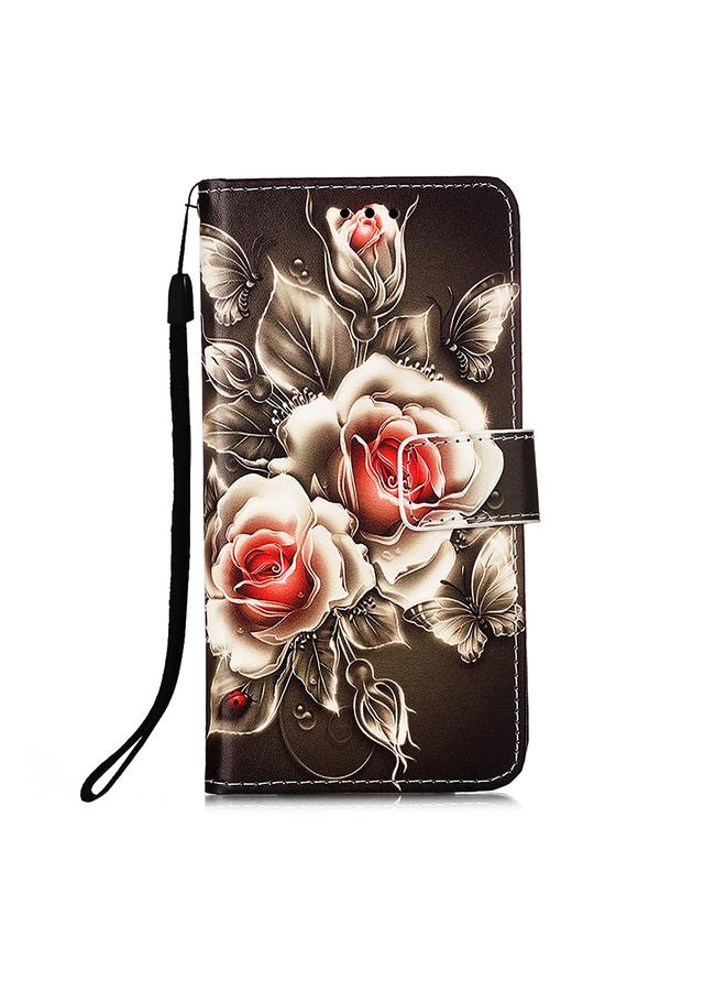 اس-توب جراب لهاتف Samsung Galaxy A03s مقاس 165.8 مم، جراب هاتف جلدي منسوج عادي برسومات ملونة - Image 2