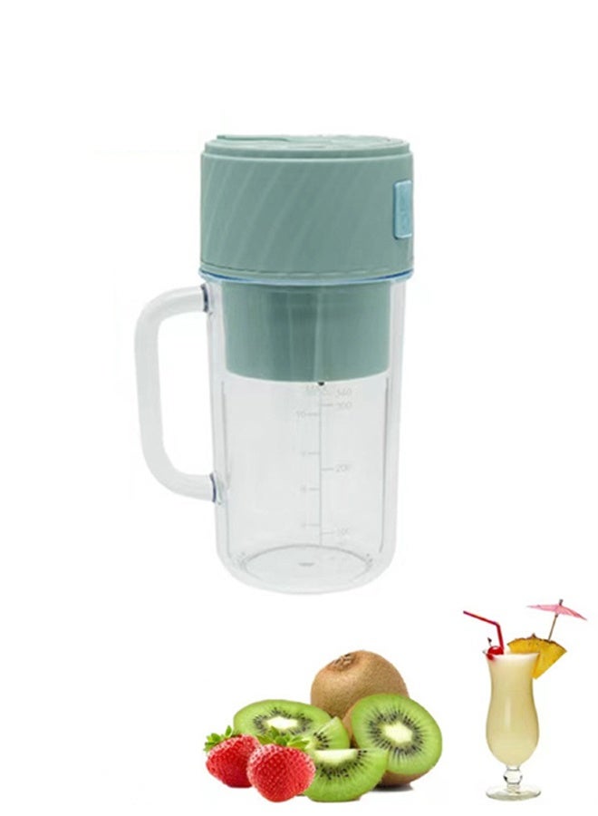 HOMESTAR Portable Blenders, Body with Handle, Portable Personal Blender, Blade Mixing System Travel Blend USB-C Rechargeable Blender Milkshake Freezer Gym/Kitchen - Image 1