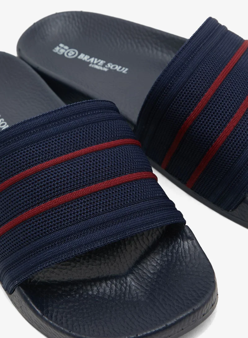 BRAVE SOUL  Knitted Slides for Men | Best Price UAE