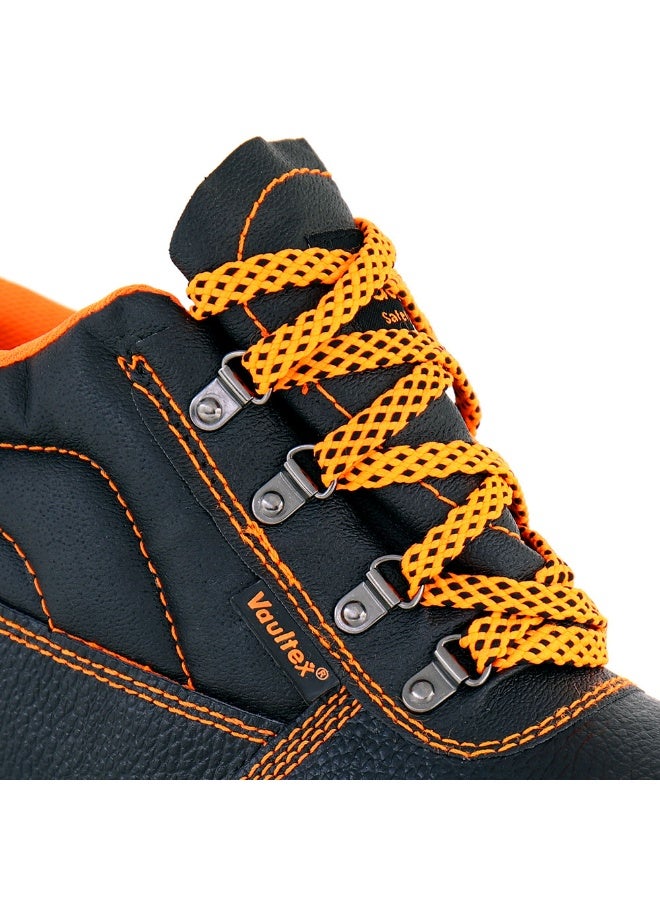 Vaultex KRM High Ankle Steel Toe Safety Shoes, Black, 44 - Image 3