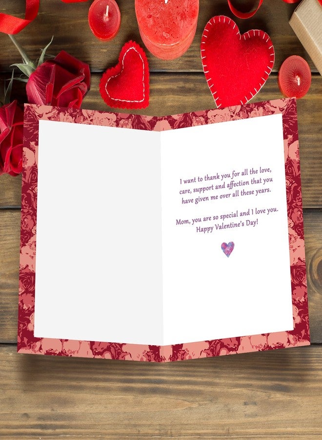 FANCYLUCKY Funny Valentines Day Card for Mom, Sweet Valentine's Day Gifts from Daughter Son, Mom Valentines Day Gift Idea for Women Her - Image 2