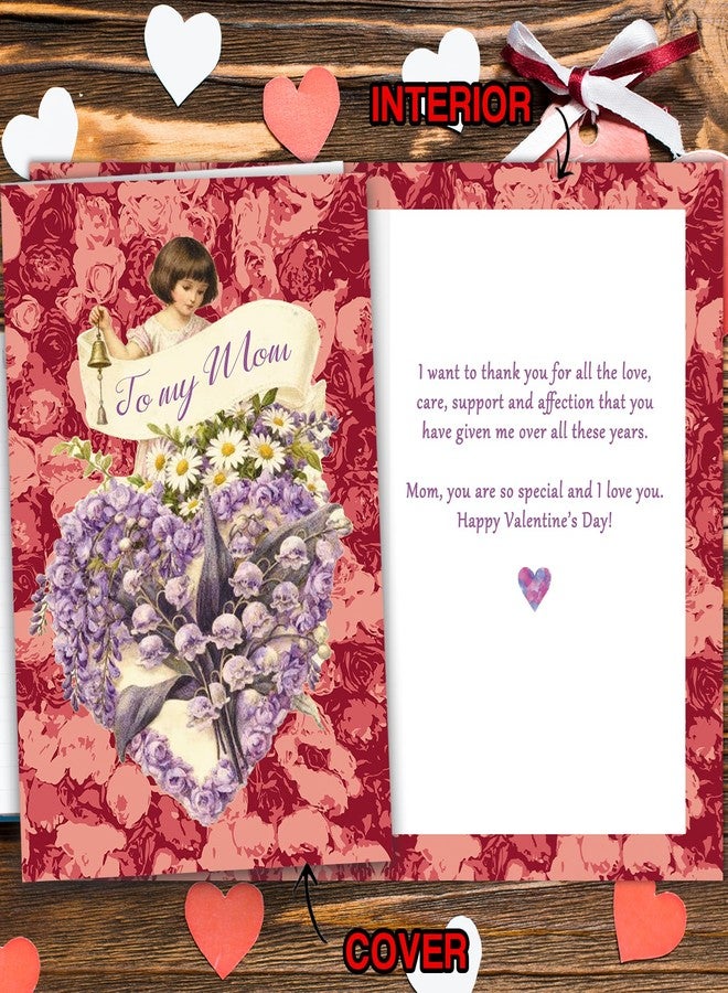 FANCYLUCKY Funny Valentines Day Card for Mom, Sweet Valentine's Day Gifts from Daughter Son, Mom Valentines Day Gift Idea for Women Her - Image 5
