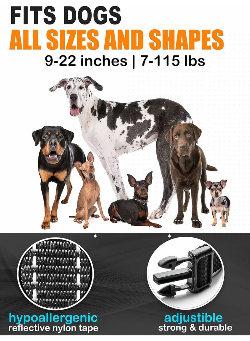 Zikra Dog Bark Collar for Large Small Medium Dogs 5-150 Lbs, No Shock Dog no Bark Collar with Smart Sensitivity & Intensity Beep Vibration Release, Anti Barking Behavior Training Device - Image 4
