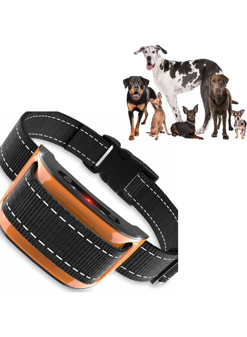 Zikra Dog Bark Collar for Large Small Medium Dogs 5-150 Lbs, No Shock Dog no Bark Collar with Smart Sensitivity & Intensity Beep Vibration Release, Anti Barking Behavior Training Device - Image 1