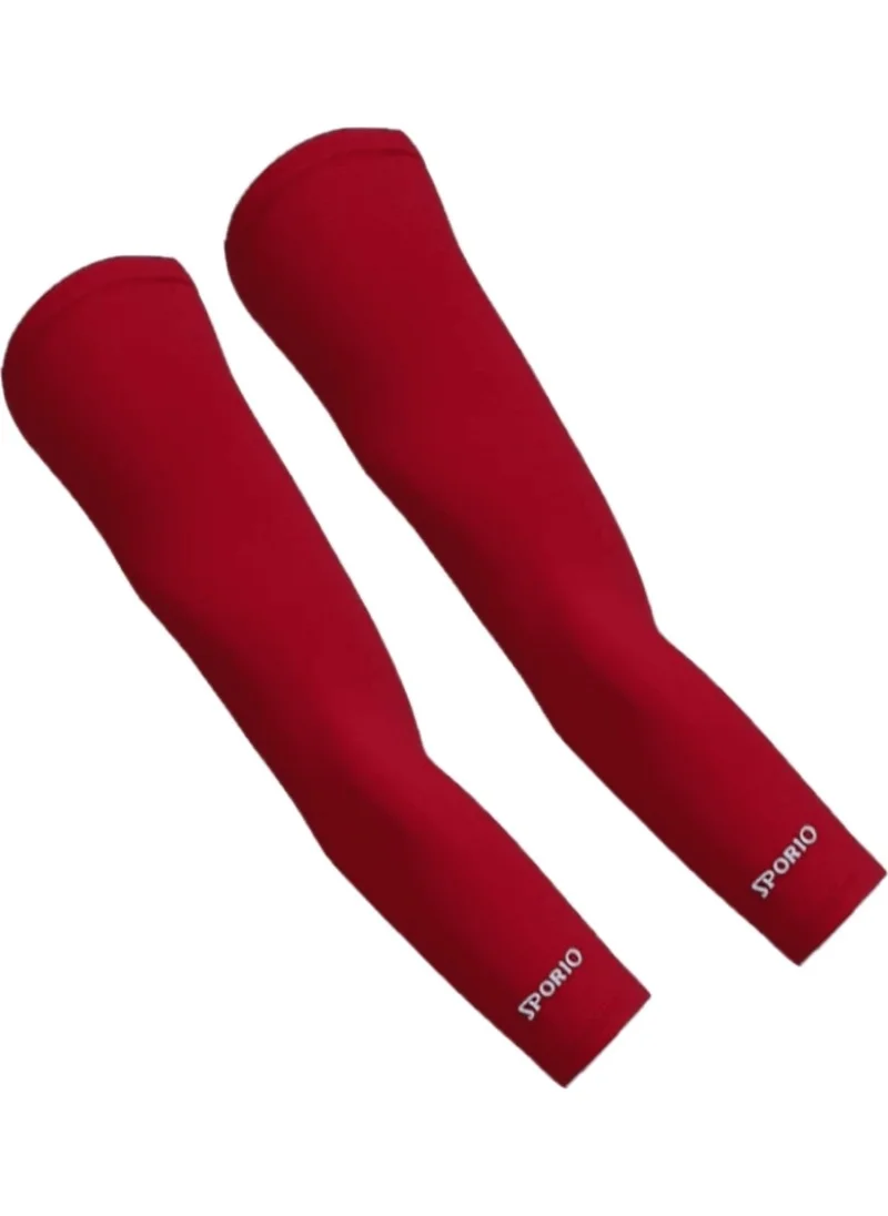 Emre Spor Basketball Volleyball Arm Sleeves 1 Pair Black Tactel Fulla Lycra Professional
