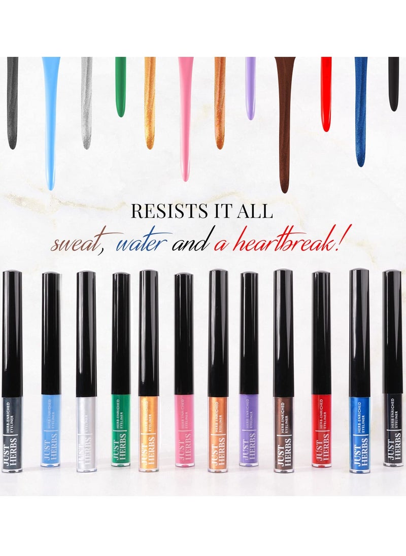 Just Herbs Just Herbs Eyeliner Waterproof and Smudge Proof Long Lasting Eyeliners 2.5g  - Image 4