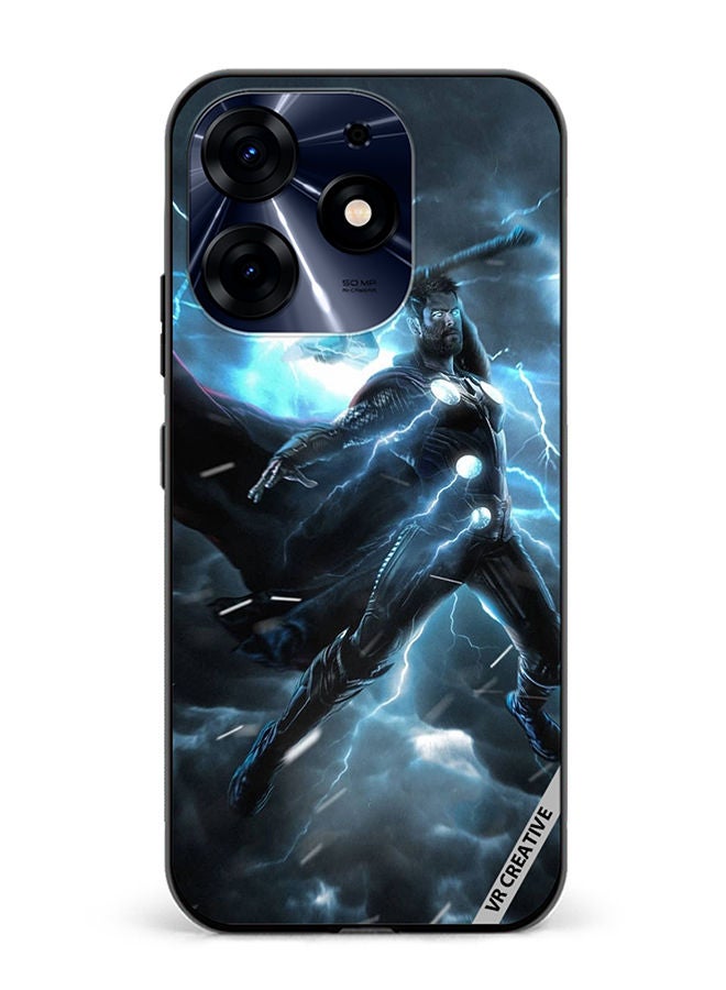 VR CREATIVE Protective Case Cover For Tecno Spark 10 Pro Thor Light Design Multicolour - Image 1