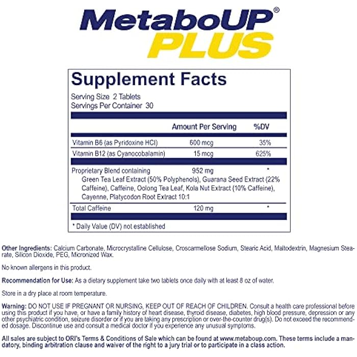 Lipozene Weight Loss Pills Double Pack and MetaboUp Plus Thermogenic Supplement - Appetite Suppressant - Image 2