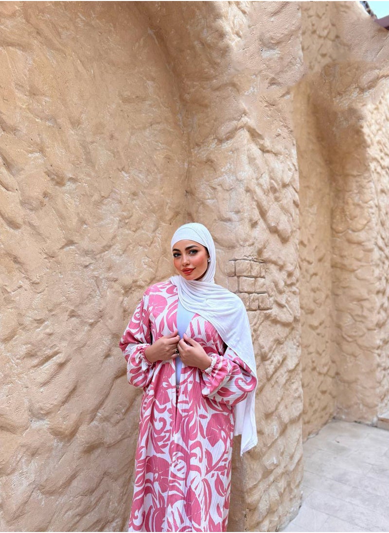 بيوريتوبيا طقم كارديجان وبنطلون منقوش  - Image 1