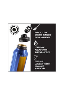 Sigg Wmb Traveller Dark Blue Water Bottle (1.5 L), Pollutant-Free And Leak-Proof Metal Bottle, Lightweight Aluminium Bottle For Sports  - Image 4