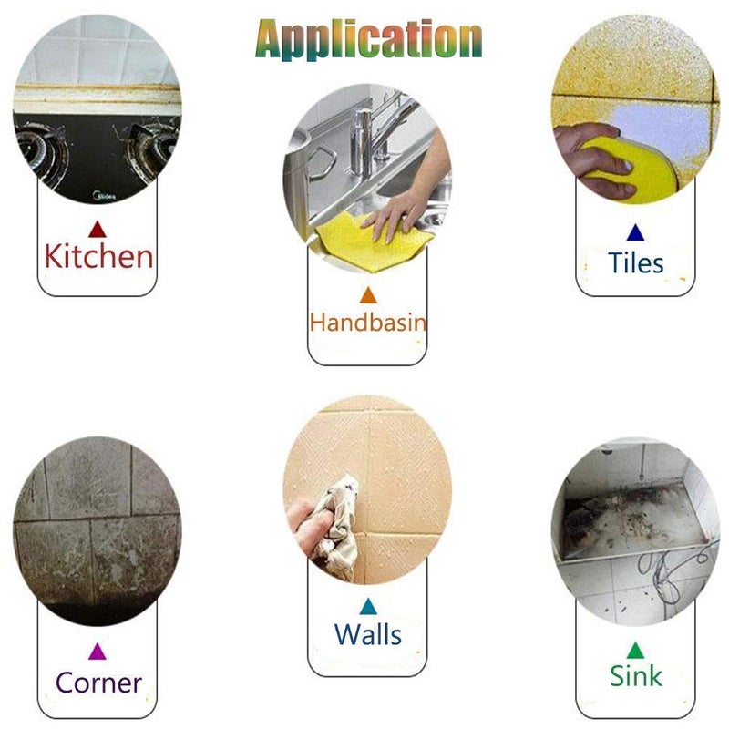 LOMESH 3 Meter Oil Proof Waterproof Aluminium Foil Stickers Kitchen Backsplash Wallpaper SelfAdhesive Wall Sticker AntiMold and Heat Resistant for Walls Cabinets Drawers and Shelves Golden Color - Image 3