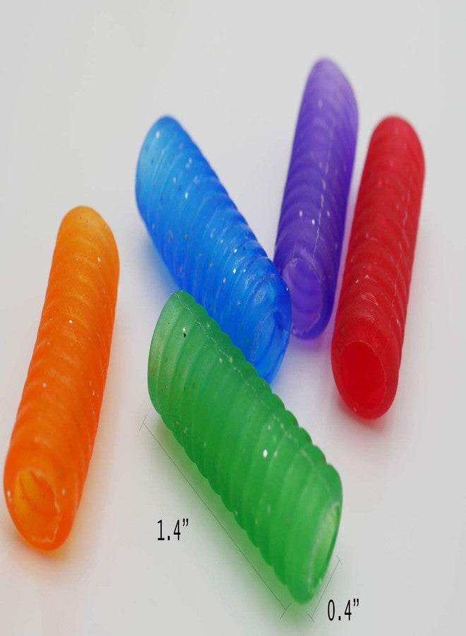 KRISMYA Assorted Colors Rubber Pencil Grips - Grippies for Pencils/Pens in Regular Size (12 Pcs) - Image 2