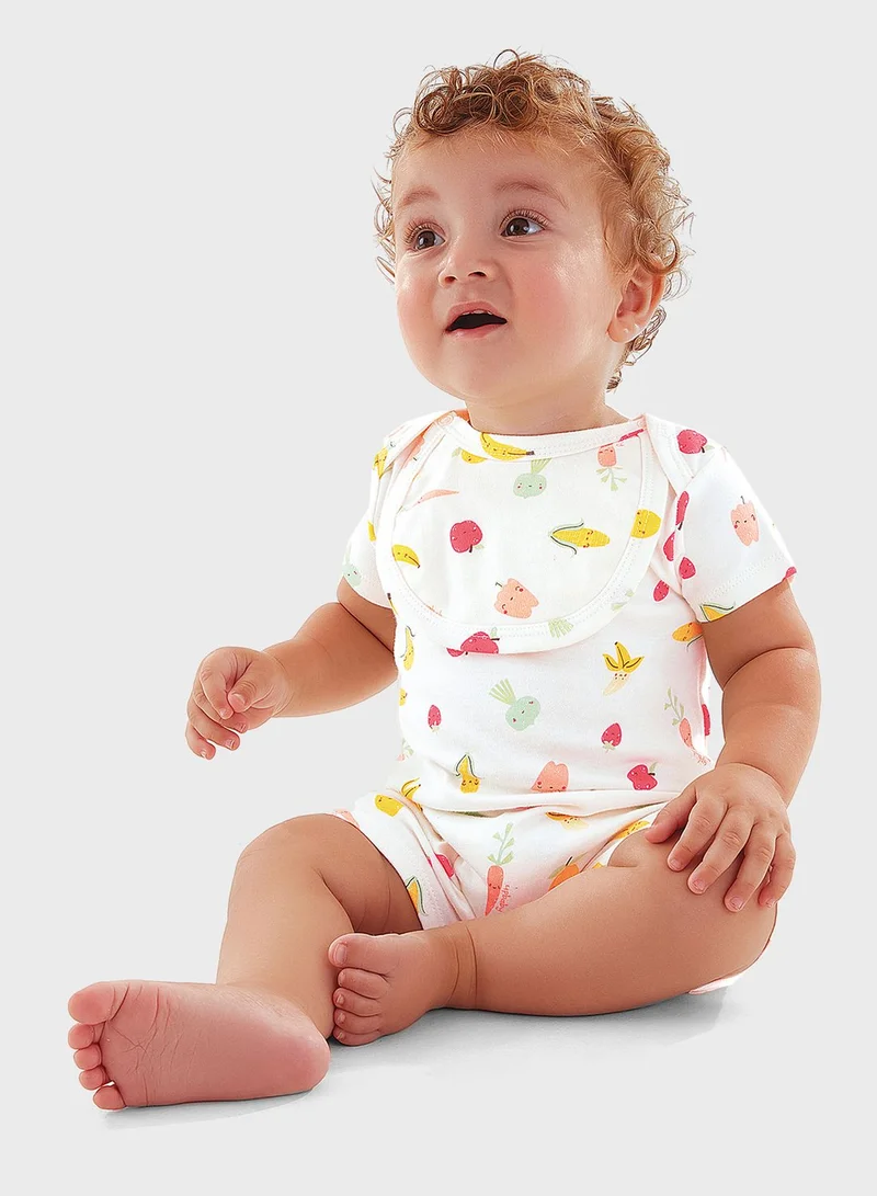 Up Baby Infant Printed Gift Set