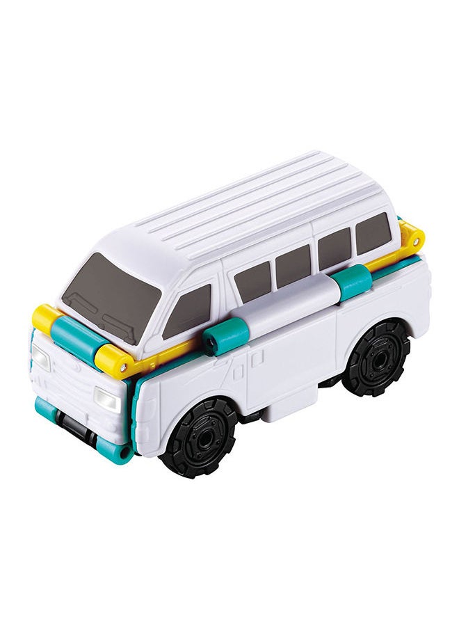 TRANSRACERS Transracers 3Pcs Blister Card Pack Of City Vehicles Assorted  - Image 5