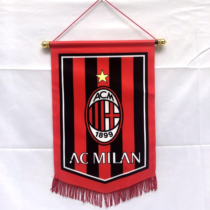 Soccer Fan Flags - Club Collectibles AC Milan