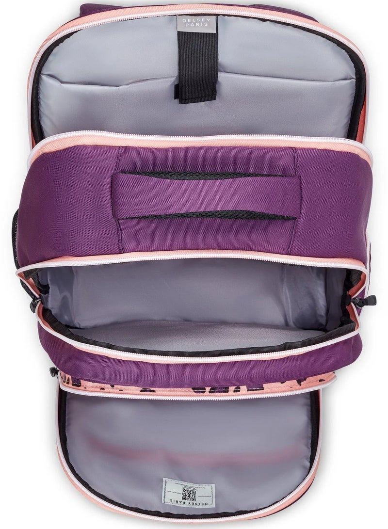 ديلسي _باريس حقيبة ظهر كبيرة جدًا للمدرسة 2025 – متعددة الألوان - Image 3