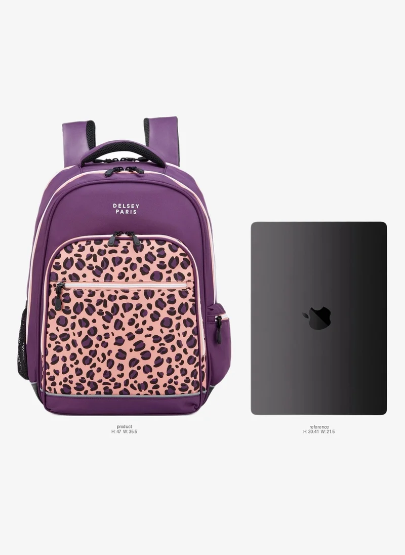 DELSEY Paris BTS 2025 Extra Large Backpack – Blue Printing