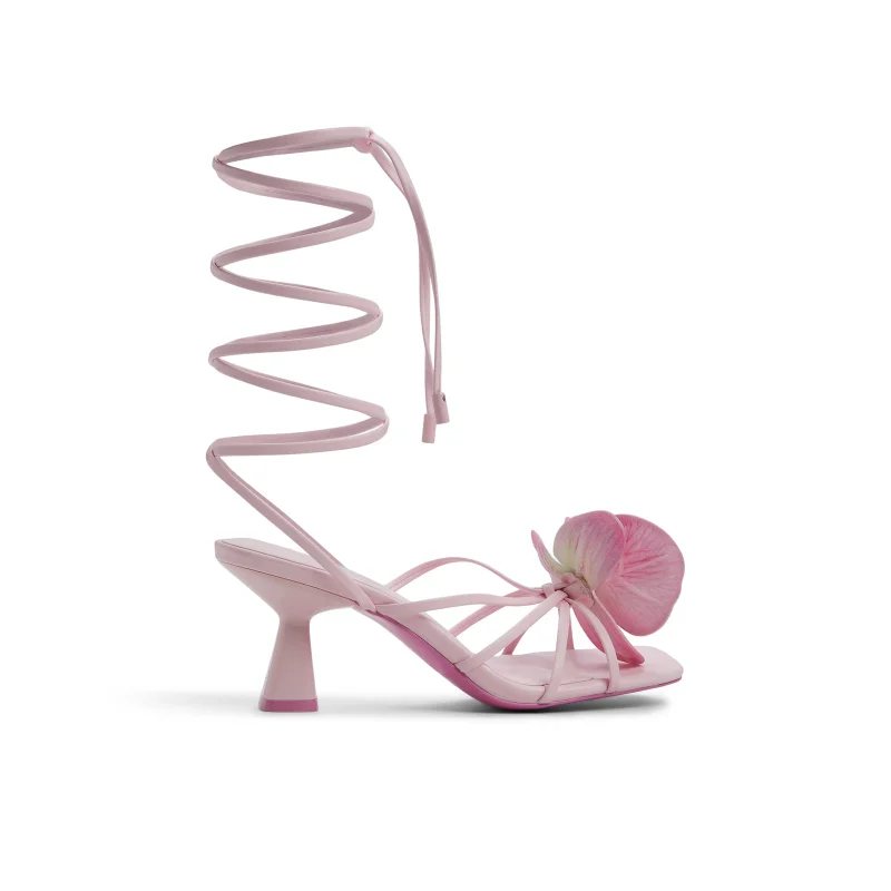 CALL IT SPRING Flourish Ankle Strap Heel Sandals