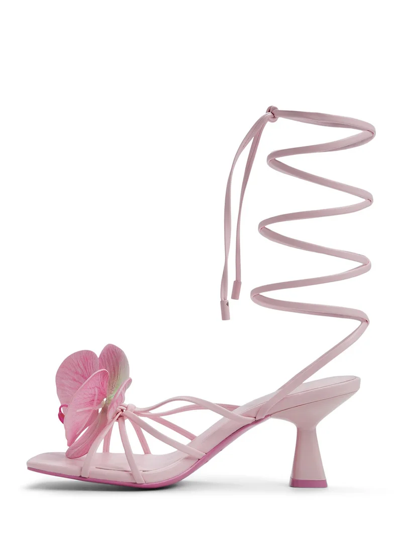 CALL IT SPRING Flourish Ankle Strap Heel Sandals