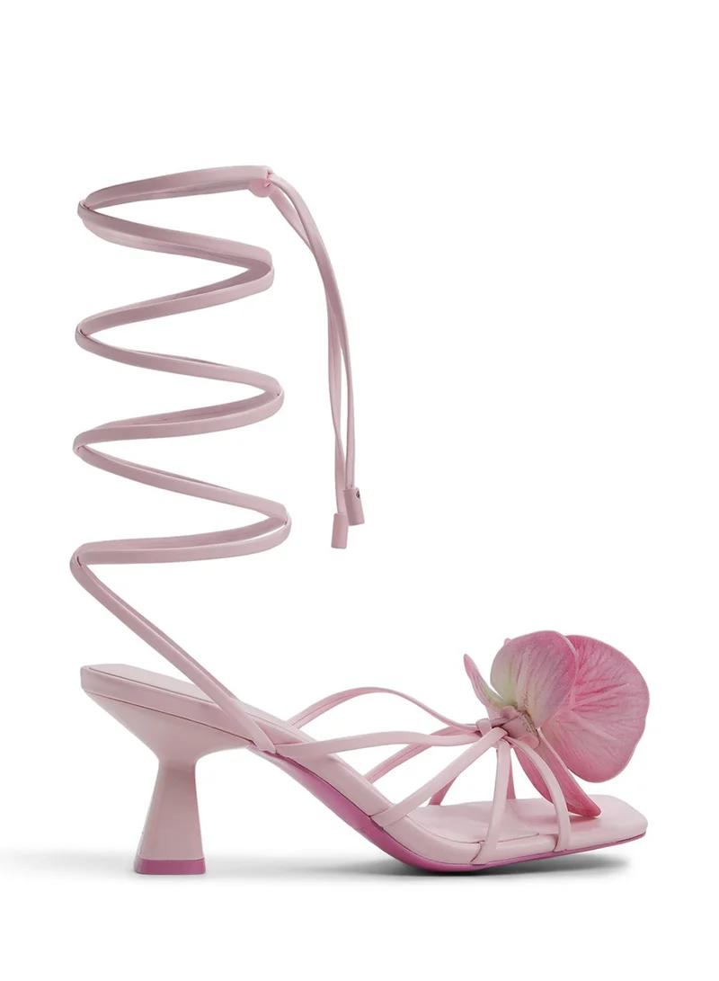 CALL IT SPRING Flourish Ankle Strap Heel Sandals