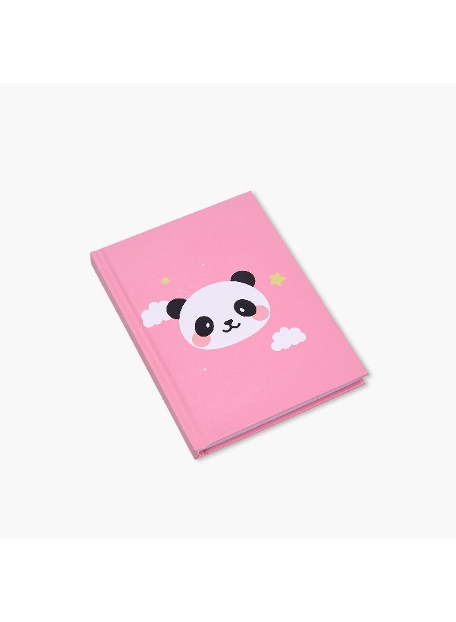 LIFESTYLE Stationery Set-Panda Print-Includes Notebook. Stickers & Pens-- (Paper) Blue&Pink \ 22X21X1.8 - Image 3
