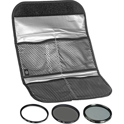 Hoya 43mm 3 Digital Slim Filter Set II (HMC UV/Circular Polarizer / ND8) with Pouch - Image 2