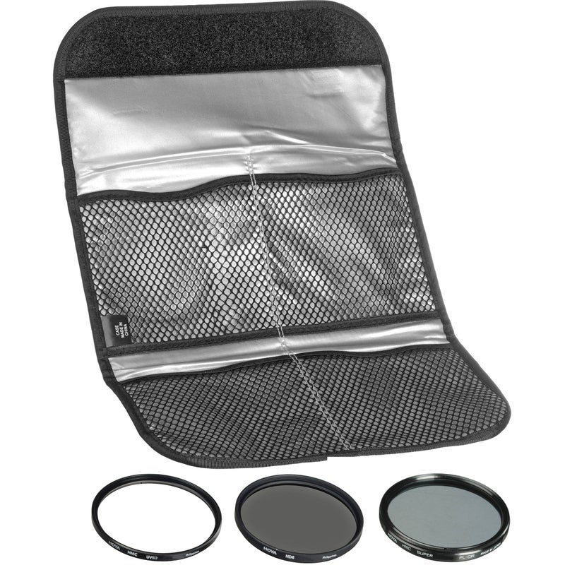 Hoya 43mm 3 Digital Slim Filter Set II (HMC UV/Circular Polarizer / ND8) with Pouch - Image 5
