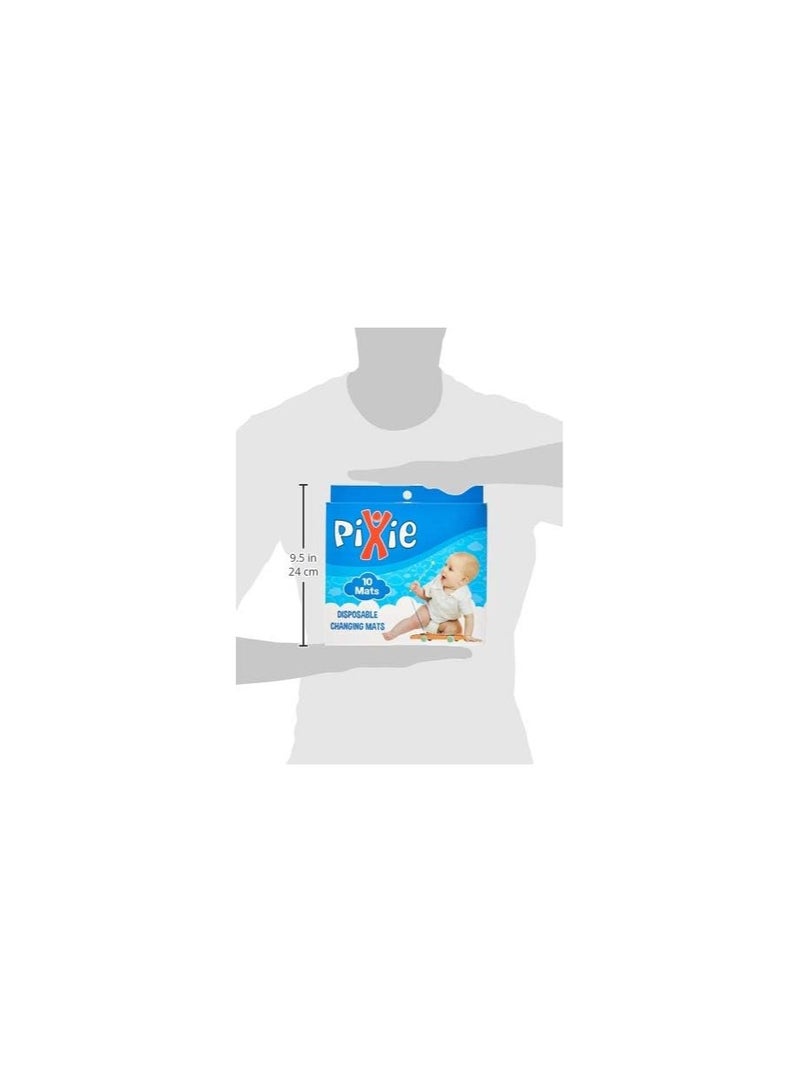 Pixie Disposable Changing Mats 10 Pcs (Pack Of 2) - Image 3