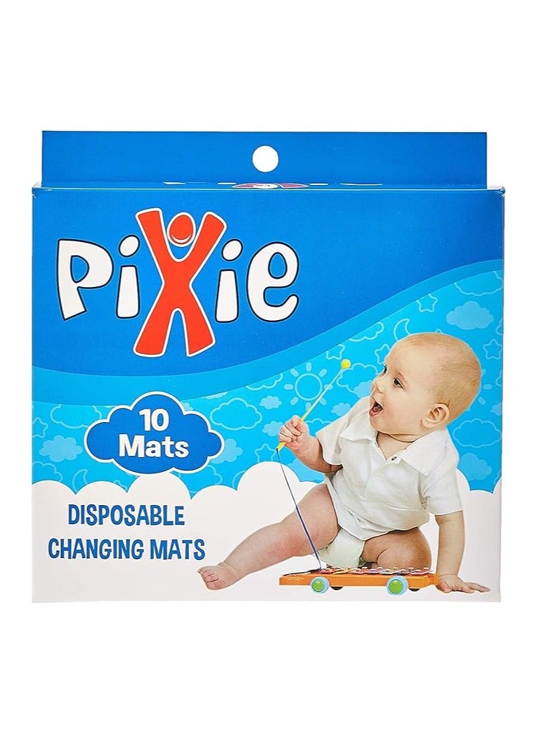 Pixie Disposable Changing Mats 10 Pcs (Pack Of 2) - Image 2
