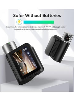WINCA 2K Dash Cam 3840 * 2160P HD V50 Wide Angle Dashboard Camera, WiFi, Built-in G-Sensor, Smart Voice, Parking Monitor, IPS Screen  - Image 2