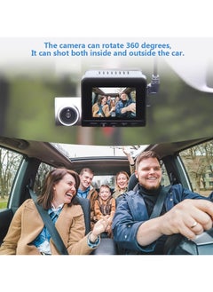 WINCA 2K Dash Cam 3840 * 2160P HD V50 Wide Angle Dashboard Camera, WiFi, Built-in G-Sensor, Smart Voice, Parking Monitor, IPS Screen  - Image 4